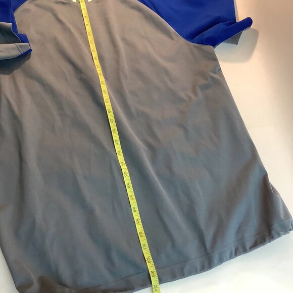 Adidas USF Players Jacket 1/4 Zip Short Sleeve Shirt Mens Size L - Picture 7 of 10